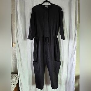 OAK | 100% Cotton Cargo Jumpsuit